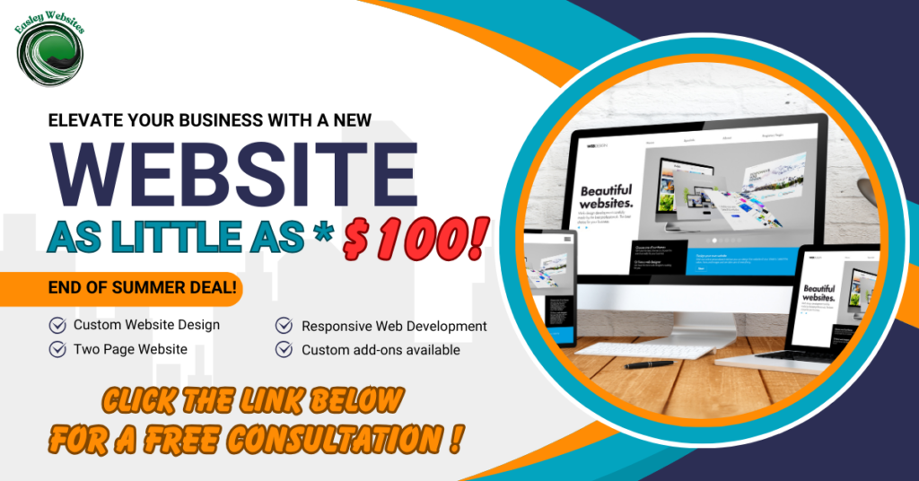 Cheap websites easley sc